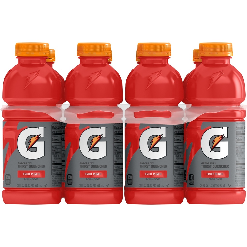 Gatorade - Fruit Punch - 20 Oz - Bottle