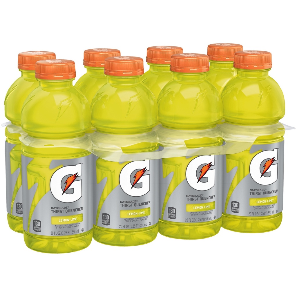 Gatorade - Lemon Lime - 20 Oz - Bottle