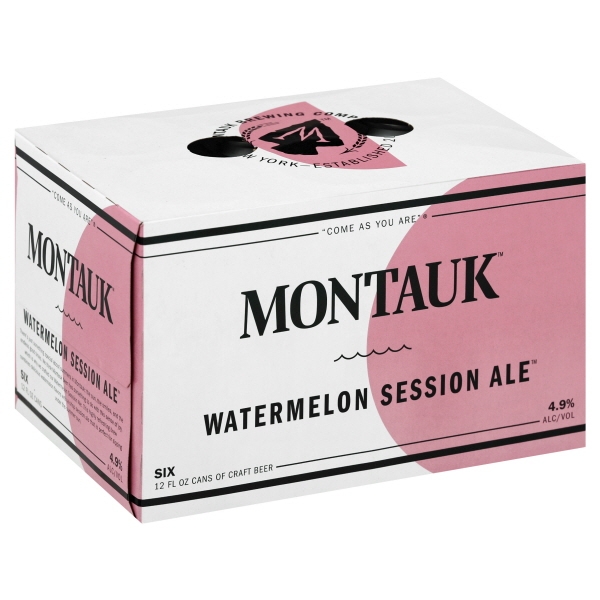 Montauk - Watermelon Session Ale - 12 Oz - 6 Pack
