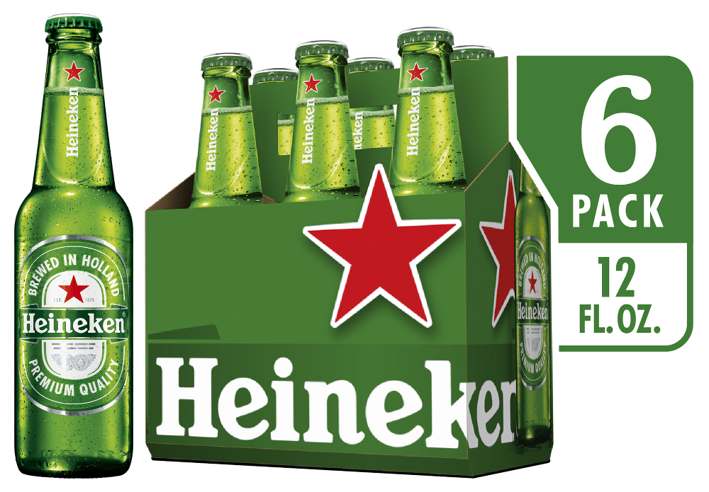 Heineken - Lager - Case - 12 Oz - 6 Pk